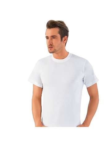 Pamuklu Ribana Sıfır Yaka Erkek Atlet Lüx DRM 179
