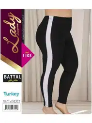 Yüksek Bel Esnek Dayanıklı Tayt Lady 1103