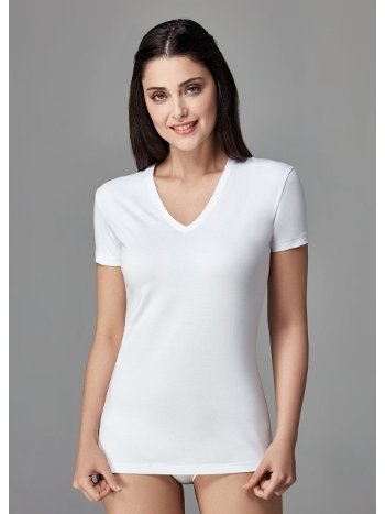 Pamuklu Esnek V Yaka Body Dagi 5003