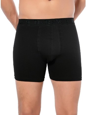 Pamuklu Elastan Uzun Paça Boxer Lüx DRM 692