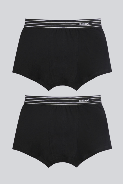 Esnek Bel Lastiği ve Modal Kumaşlı 2'li Boxer Cacharel 1318 - 2