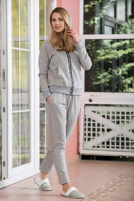 Yeni İnci İki Parça İnterlok Pijama Takımı Yeni İnci 1664