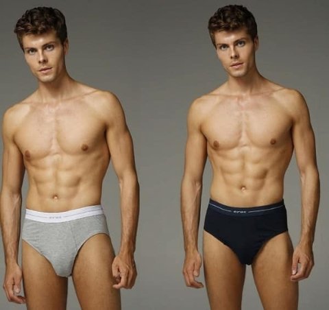 Eros Kompakt Kesim Pamuklu 3 lü Slip Eros 016 - Görsel 3