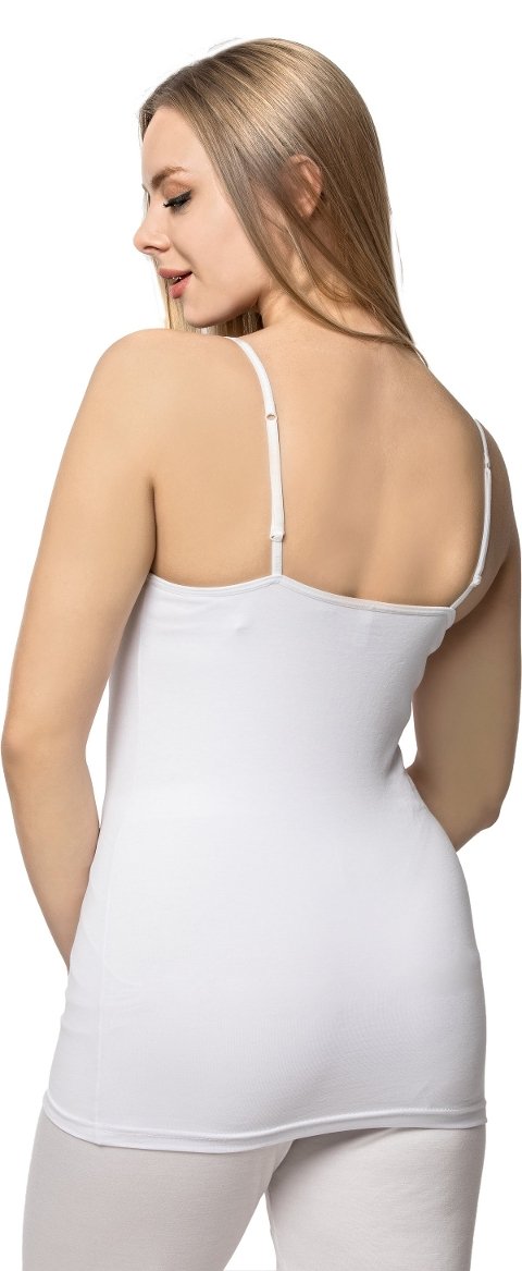 Pamuklu Askılı Nefes Alan Atlet Lüx DRM 053 - 2