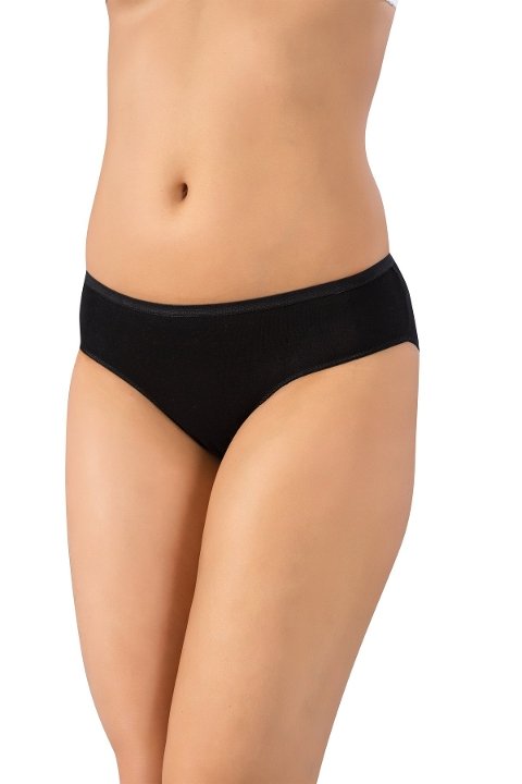 Pamuklu Düşük Bel Bayan Slip Külot Lüx DRM 3100 - 3 lü Paket