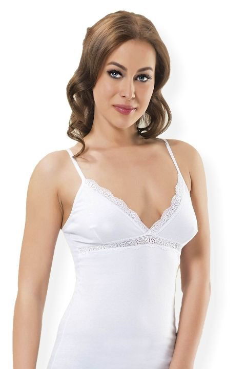 Yüksek Pamuklu Esnek Atlet HMD 2452