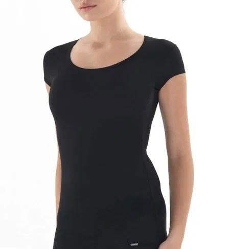 BlackSpade Silver Kadın Siyah T-Shirt 1622 - Siyah