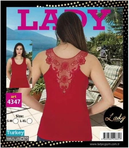 Nefes Alan Kumaşlı Bluz Lady 4347 - Görsel