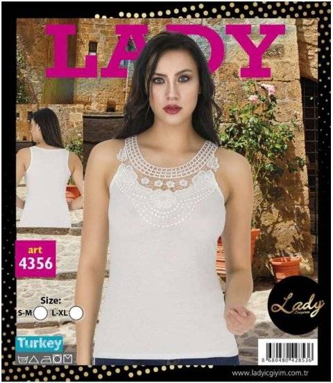 Ten Renkli Nefes Alan Bluz Lady 4356 - Görsel