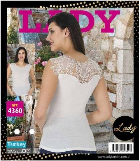 Duru Ten Renkli Bluz Lady 4360
