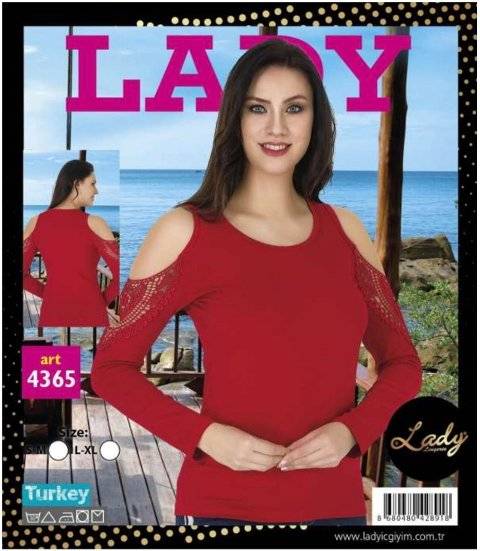 Nefes Alan Dayanıklı Bluz Lady 4365