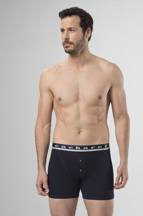 Esnek Bel Lastiği ve Modal Kumaş Boxer Cacharel 1313
