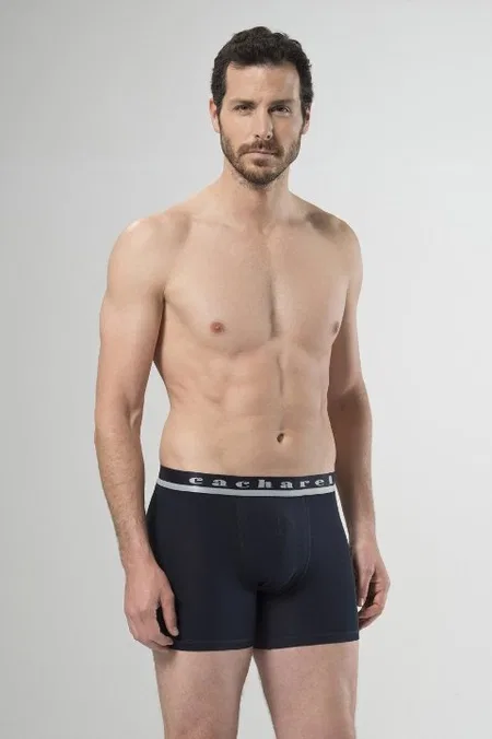 Pamuk Modal Esnek Bel Boxer Cacharel 1315 - Lacivert