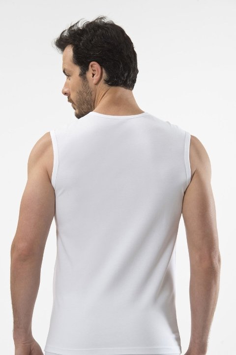 Ribana Beyaz Kısa Kol Atlet Cacharel 1303 - 2