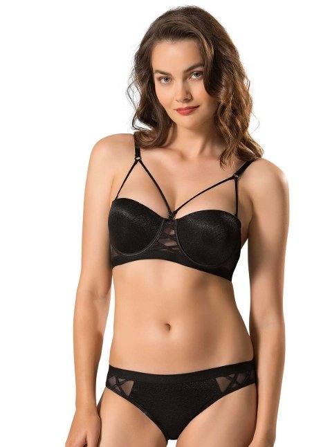 Push-Up Sütyen Bikini Külot Takımı Le Jardin 5030