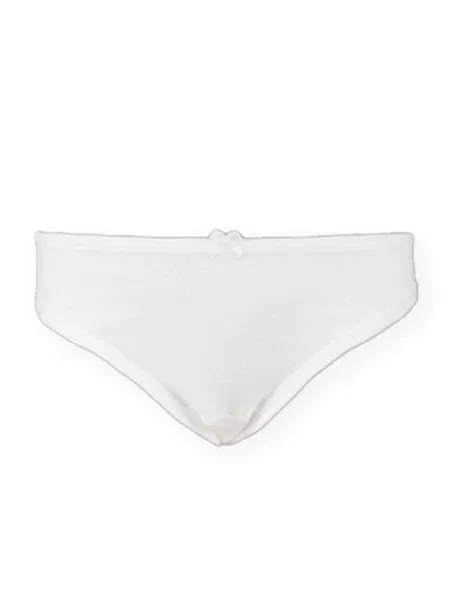 Esnek Bel Lastiği ve Tam Pamuklu Çocuk Bikini Çift Kaplan 400