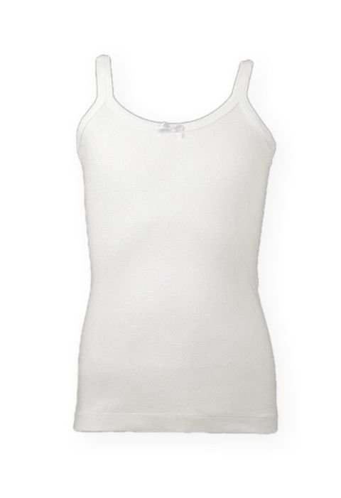 Pamuklu Geniş Askılı Kız Çocuk Atlet Çift Kaplan 506