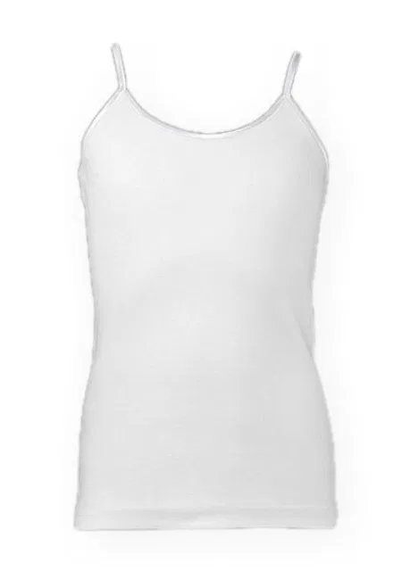 Pamuklu İnce Askılı Çocuk Atlet Çift Kaplan 210