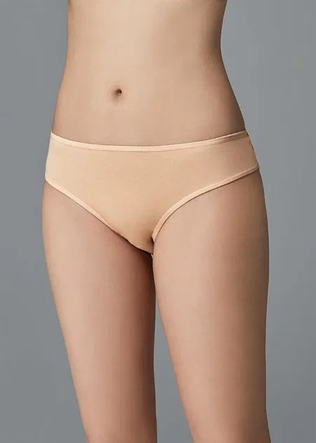 Pamuklu Yüksek Bel Slip Külot Dagi 5114 - Ten
