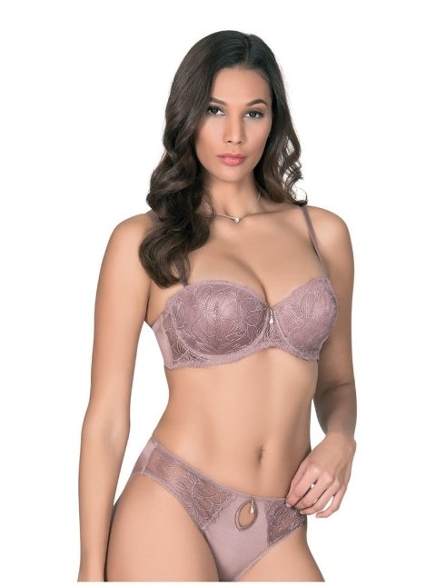 Destekli Sütyen Bikini Külot Takımı Le Jardin 5105 - Pembe