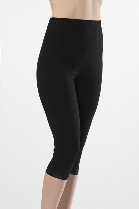 Yüksek Bel Dantelli Uzun Tayt Türen 259