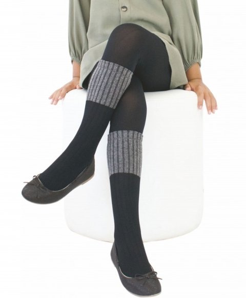 Yüksek Pamuklu Kaydırmaz Taban Çocuk Külotlu Çorap Daymod 2121031