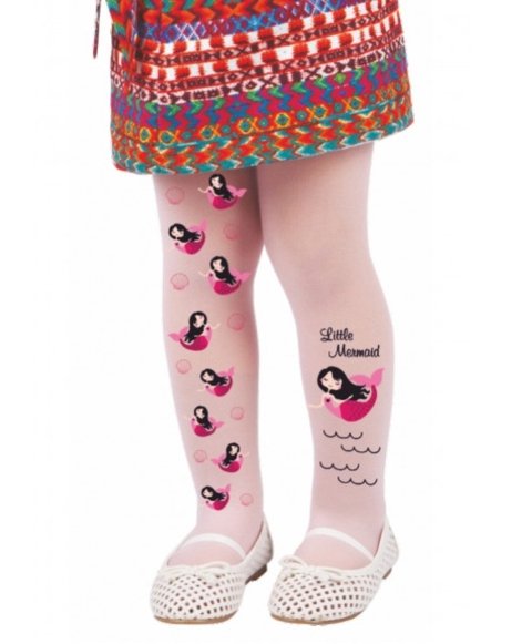 Pamuklu Kaydırmaz Taban Çocuk Külotlu Çorap Daymod 2125141 - Beyaz