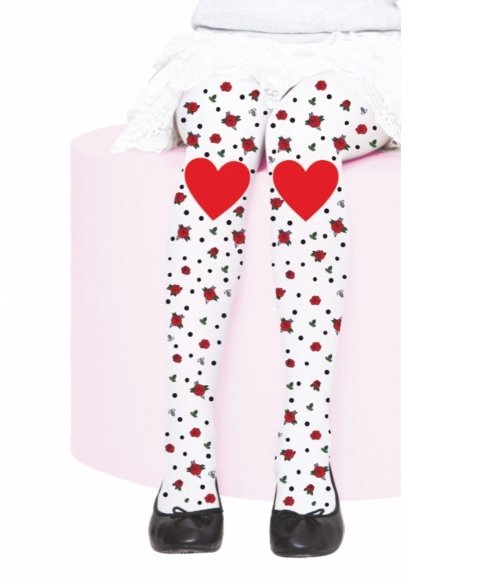 Pamuklu Kaydırmaz Taban Çocuk Külotlu Çorap Daymod 2125143 - Beyaz-Pembe