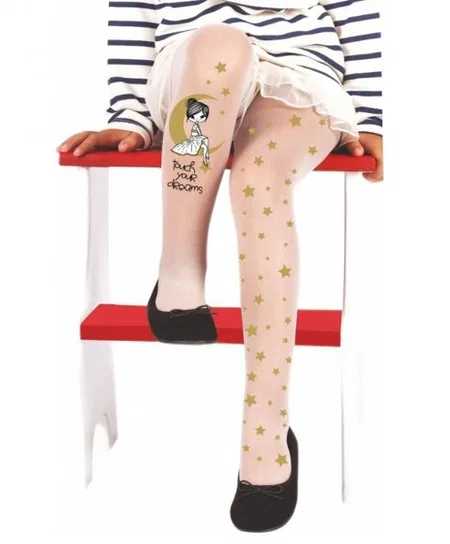 Yüksek Pamuk Oranı Kaydırmaz Çocuk Külotlu Çorap Daymod 2125138