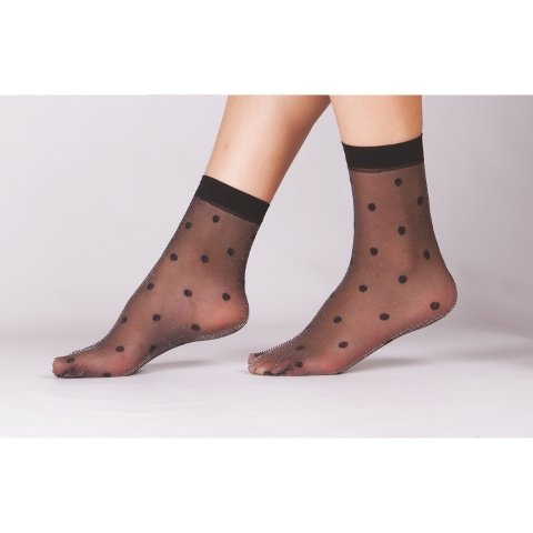 Düşük Denye Siyah Soket Çorap Daymod 1521128