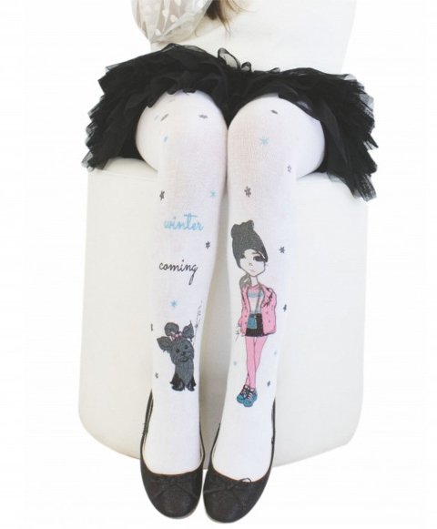 Pamuklu Kaydırmaz Taban Çocuk Külotlu Çorap Daymod 2125149