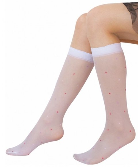 Pamuklu Kaydırmaz Dizaltı Çorap Daymod 2222012