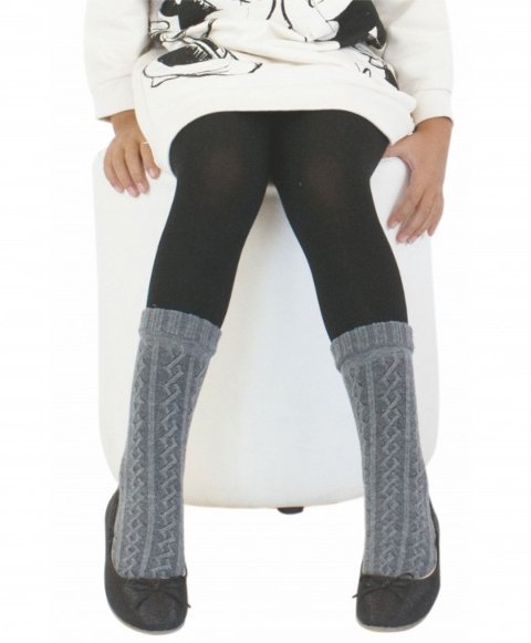 Yüksek Pamuklu Kaydırmaz Taban Çocuk Külotlu Çorap Daymod 2122105