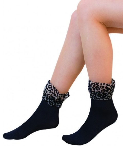 Düşük Denye Tüllü Soket Çorap Daymod 1522005 - Siyah