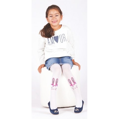 Pamuklu Kaydırmaz Taban Çocuk Külotlu Çorap Daymod 2125115