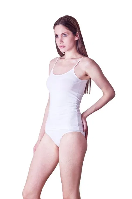 Çıtçıt Detaylı Tek Parça Body Pamuklu Dono 2310 - Beyaz