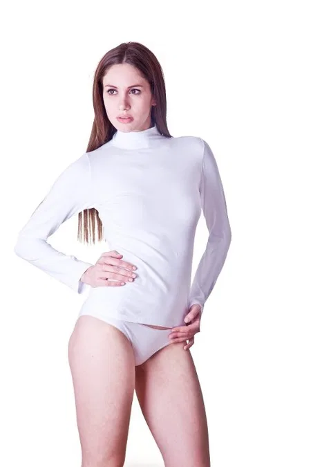 Pamuklu Esnek Body Çıtçıt Detaylı Dono 2216 - Beyaz