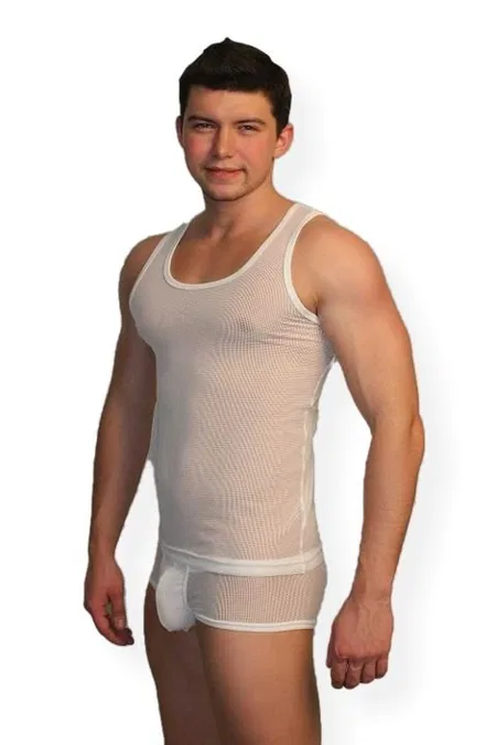 Pamuklu Ribana Askılı Erkek Atlet Doreanse 2310