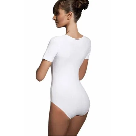 Tek Parça Esnek Uzun Kollu Body Doreanse 12301 - Siyah