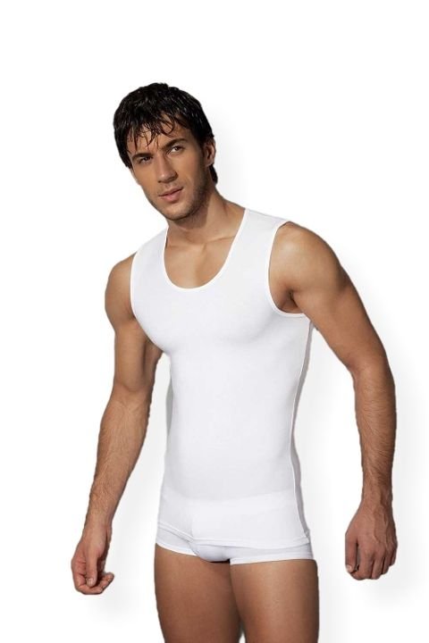 Modal V Yaka Erkek Atlet Doreanse 2205 - Beyaz
