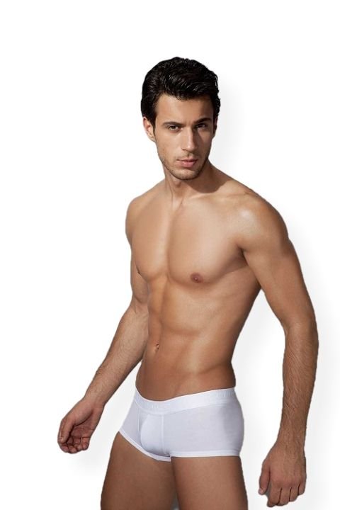Modal Pamuklu Esnek Bel Boxer Doreanse 1760 - Beyaz