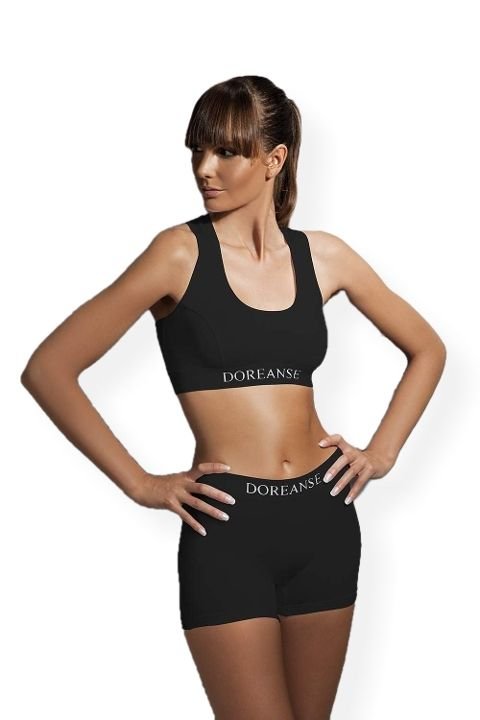 Doreanse Doğal Modal Sporcu Sütyeni Doreanse 14110 - Siyah