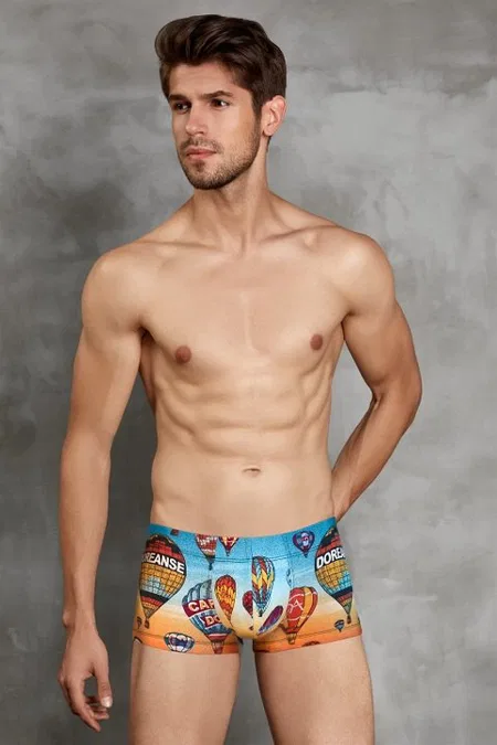 Modal Pamuklu Esnek Bel Boxer Doreanse 1719 - Cappadocia