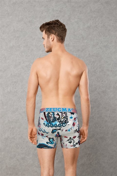 Esnek Bel Lastiği Modal Pamuk Boxer Doreanse 1806 - ZEUGMA