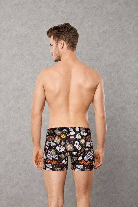 Modal Pamuklu Düz Lastikli Erkek Boxer Doreanse 1817 - Kıbrıs
