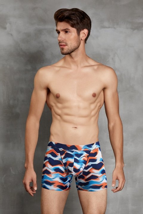 Modal Pamuklu Esnek Bel Lastiği Boxer Doreanse 1900 - Flamingo