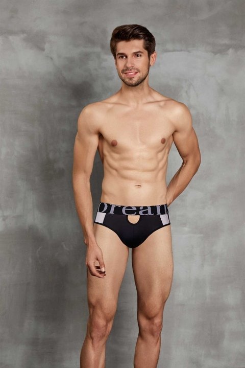 Kompakt Kesim Modal Pamuklu Erkek String Doreanse 1224 - Siyah