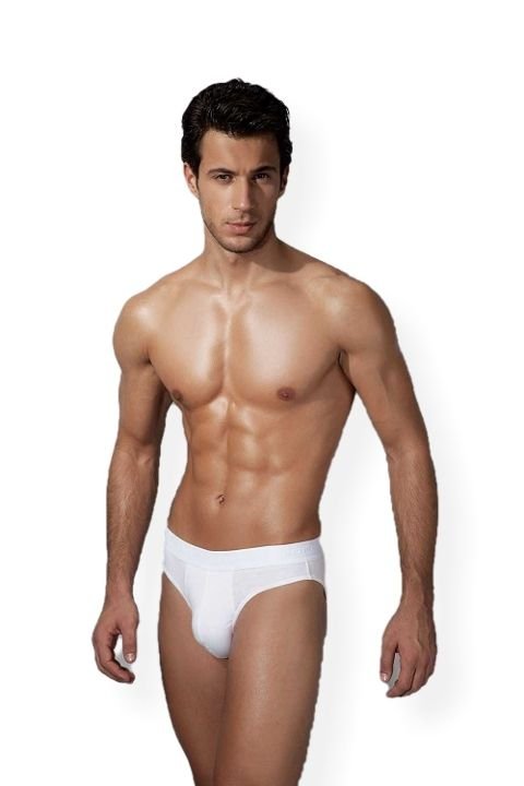 Pamuklu Kompakt Kesim Erkek Slip Doreanse 1009 - Beyaz