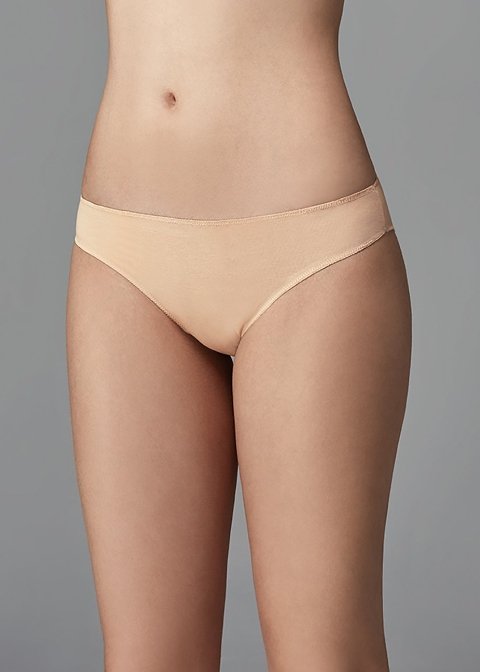 Düşük Bel İzsiz Slip Külot Pamuklu Dagi 5101 - Ten