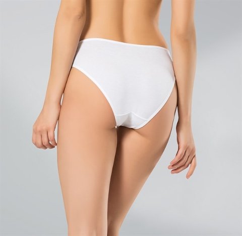 Namaldı Yüksek Bel Elastan Bikini Külot Coton Namaldı 282 - Görsel 2